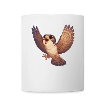 Faucon Faucon - Mug blanc - blanc - Devant