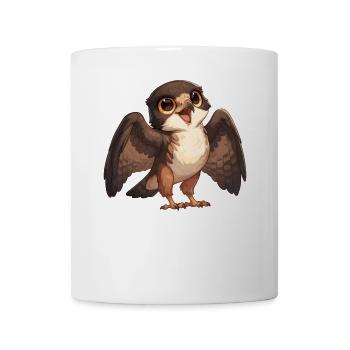 Faucon Faucon - Mug blanc - blanc - Devant