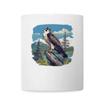 Faucon Faucon - Mug blanc - blanc - Devant