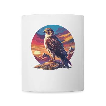 Faucon Faucon - Mug blanc - blanc - Devant