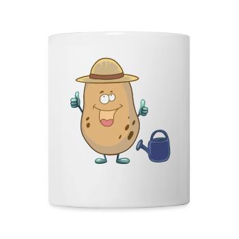 Kartoffel Kartoffeln GartenHobbygärtner - Tasse - Weiß - Vorne