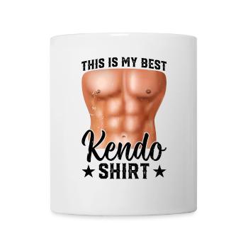 C’est mon meilleur maillot de Kendo Kendo Fighter - Mug blanc - blanc - Devant