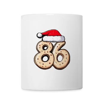 86 Number Christmas Cookie - Mug - white - Front