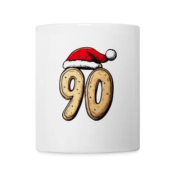 90 Number Christmas Cookie - Mug - white - Front