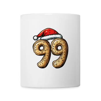 99 Number Christmas Cookie - Mug - white - Front