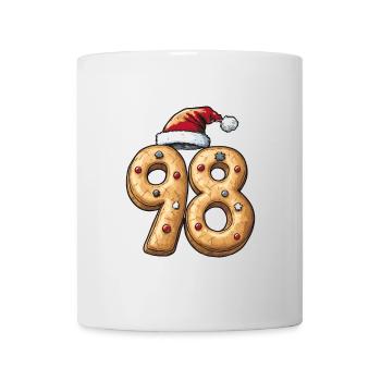 98 Number Christmas Cookie - Mug - white - Front