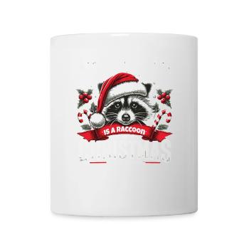 All I want for Christmas is a - Mug - white - Front