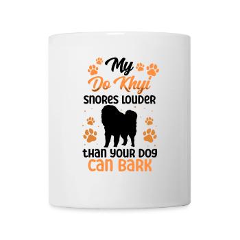 Do Khyi snores loudly Tibetan mastiff Tibetan Mastiff - Mug - white - Front