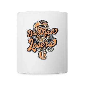 Breakfast Is For Losers Opera House Vocalist - Mug - white - Front