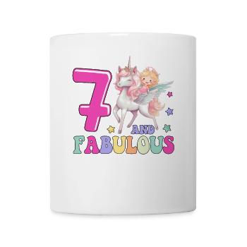 7 And Fabulous - Mug - white - Front