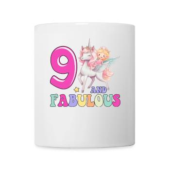 9 And Fabulous - Mug - white - Front