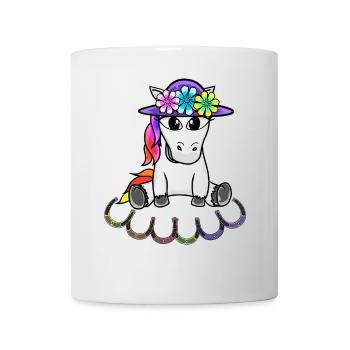 Unicorn Horse Horseshoe Kids Child Baby Mythical Creature - Mug - white - Front