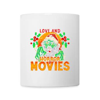 Horror Movie Zombie Santa Christmas Love Horror - Mug - white - Front