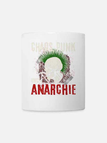 Punk Rock Pogo Anarchie Punks Punk Rocker Punk - Tasse - Weiß