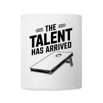 Cornhole Spruch Lustiges Cornhole Geschenk - Tasse - Weiß - Vorne