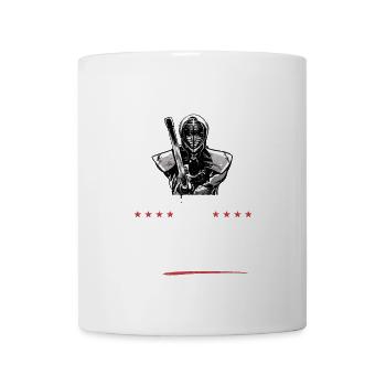 Touche-moi et je te donnerai mes bâtons - Mug blanc - blanc - Devant