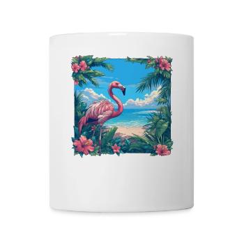 Flamingos Flamingo - Mug - white - Front