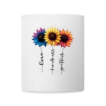 Summer Flowers Flower Inspiration Motivational Saying - Mug - white - Front