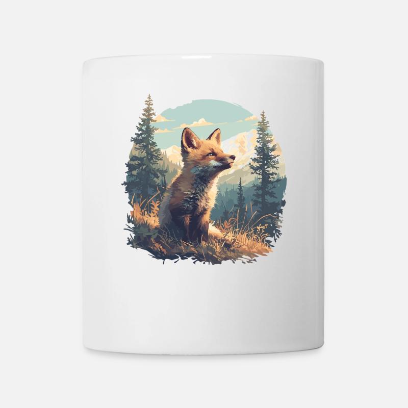 Füchse Fuchs - Tasse - Weiß