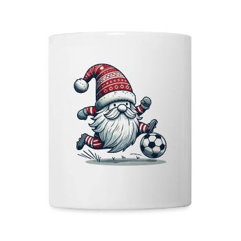 Christmas Football Gnome for Fans - Mug - white - Front