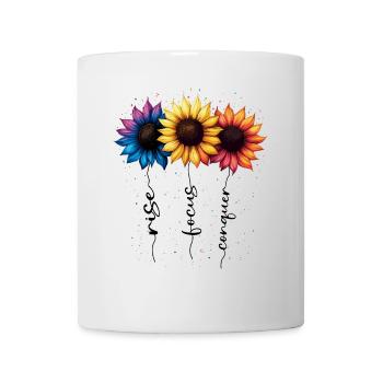 Summer Flowers Flower Inspiration Motivational Saying - Mug - white - Front