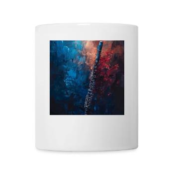 Flûte - Mug blanc - blanc - Devant