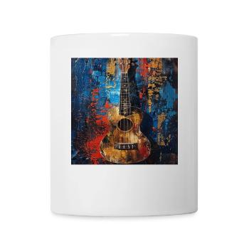 Ukulele - Mug - white - Front