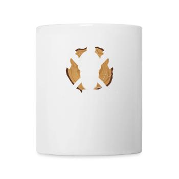 Axt-angriff - Tasse - Weiß - Vorne