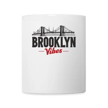 Brooklyn Vibes Bridge New York City New York - Mug - white - Front
