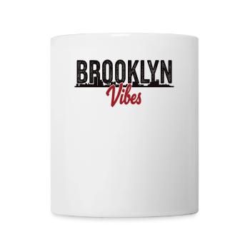 Brooklyn Vibes Bridge New York City New York - Mug - white - Front