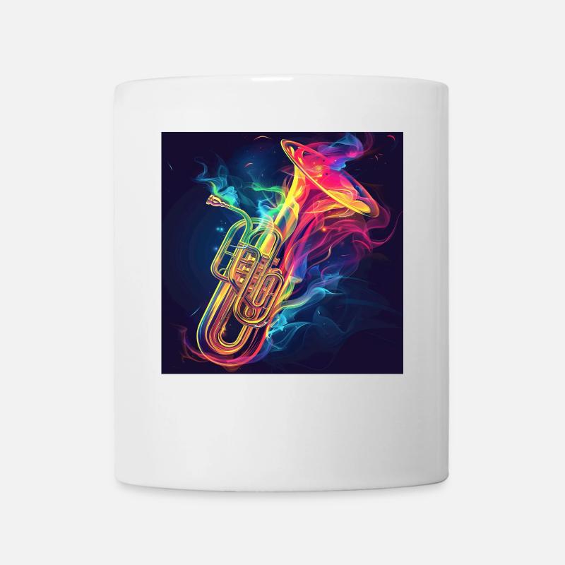 Tuba - Tasse - Weiß