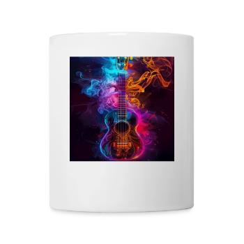 Ukulele - Tasse - Weiß - Vorne