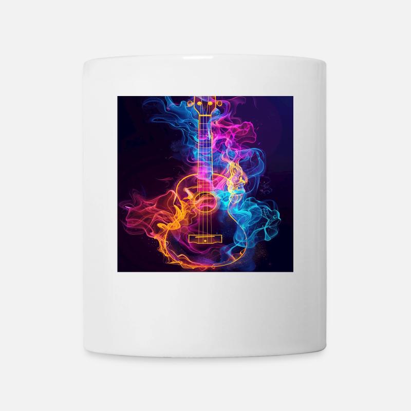 Ukulele - Tasse - Weiß
