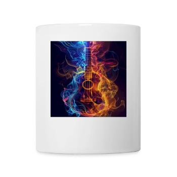 Ukulele - Tasse - Weiß - Vorne