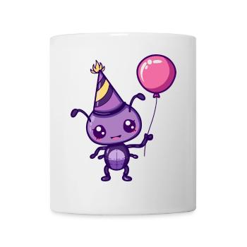 Ant Birthday Comic Cute - Mug - white - Front