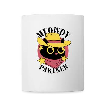 Partenaire Miaou - Mug blanc - blanc - Devant