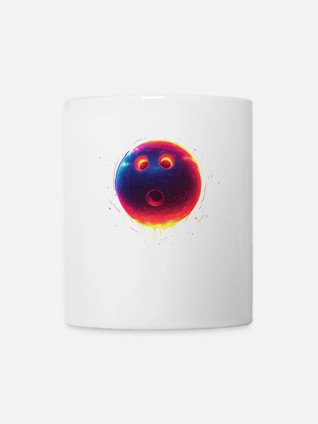 Kegelbahn Steamwave - Tasse - Weiß
