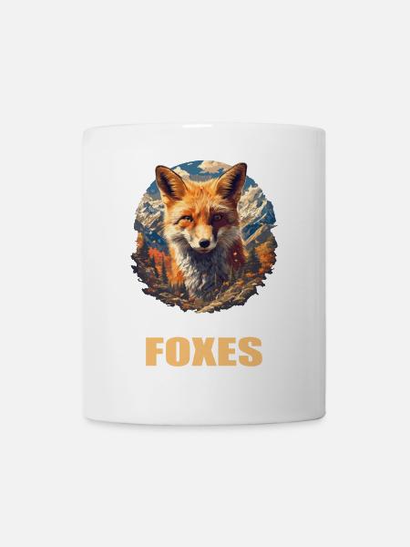 Füchse Fuchs - Tasse - Weiß