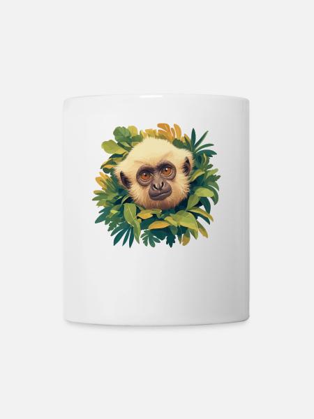 Gibbons Gibbon - Tasse - Weiß