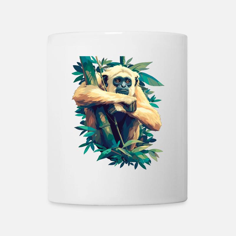 Gibbons Gibbon - Mug blanc - blanc