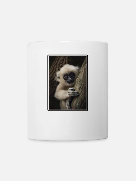 Gibbons Gibbon - Tasse - Weiß