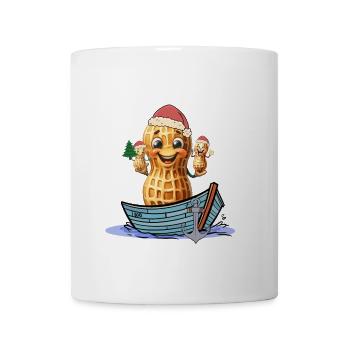 Peanut Seafarer Santa Claus Ahoy - Mug - white - Front