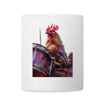 Tap Drums - Mug - white - Front