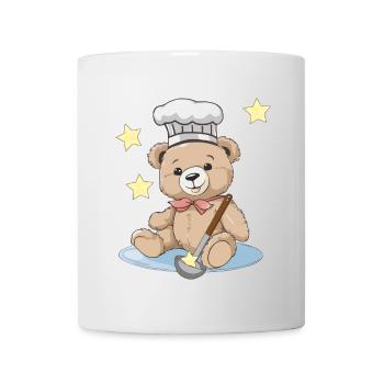 Teddy Star Cook Cooks Cook Cooking - Mug - white - Front