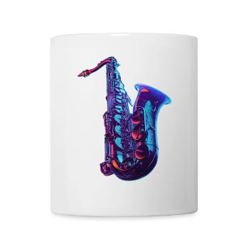 Saxophone - Mug - white - Front