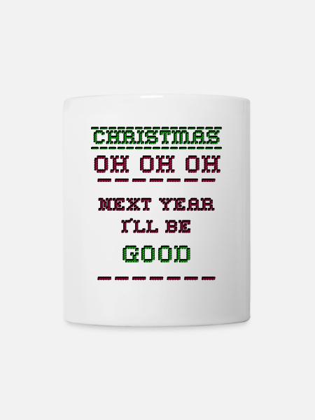 Weihnachten - Tasse - Weiß