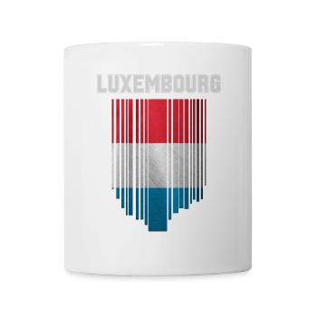 Flag of Luxembourg, Luxembourg pride - Mug - white - Front