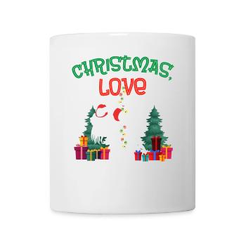 Danseuse de pole, Pole dance, Noël, Amour - Mug blanc - blanc - Devant