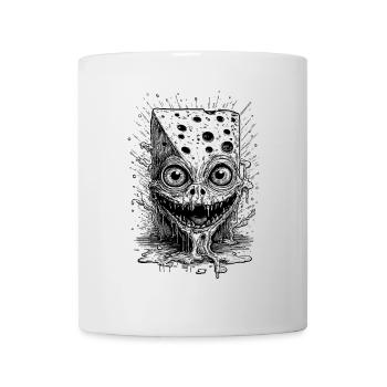 Drôle raclette Party T-shirt Design - Mug blanc - blanc - Devant