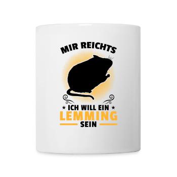 Wants a lemming to be a vole Lemming - Mug - white - Front